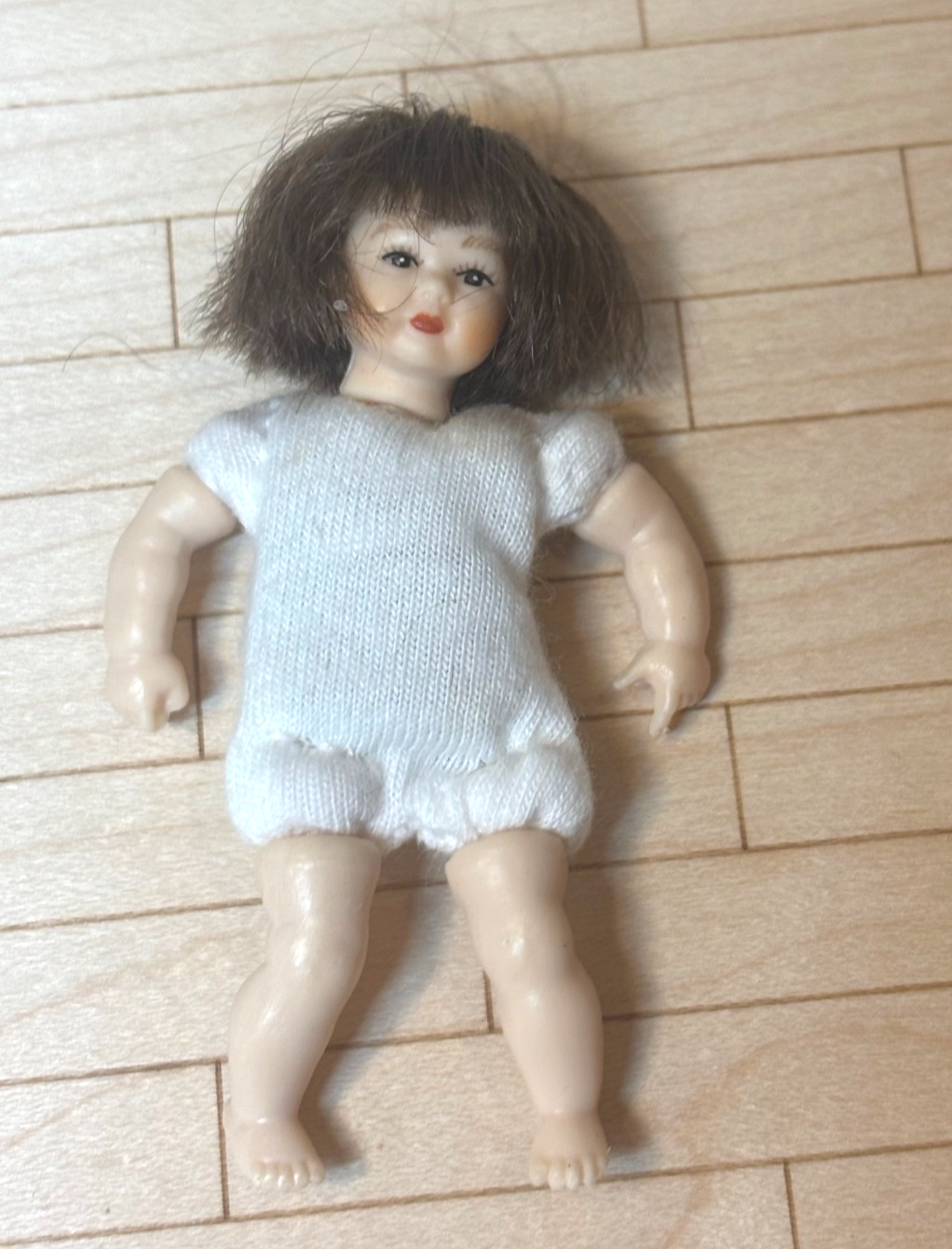 Heidi Ott Dollhouse Miniature 1:12 Scale Toddler Girl Doll