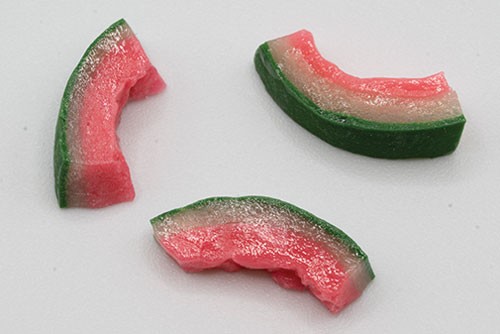 Dollhouse Miniature Watermelon RInds Artisan Made