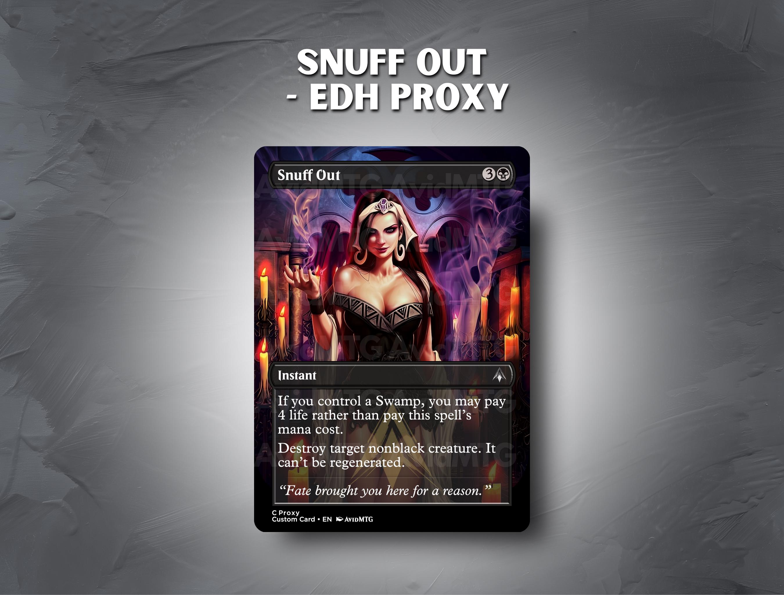 Snuff Out - Custom Card
