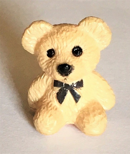 Dollhouse Miniature Seated Teddy Bear